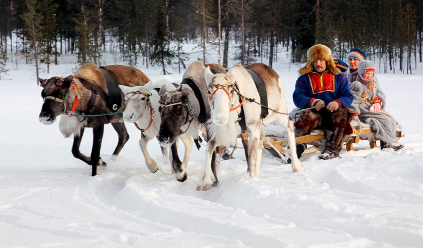 تفریحات زمستانی در شبه‌جزیره کولا