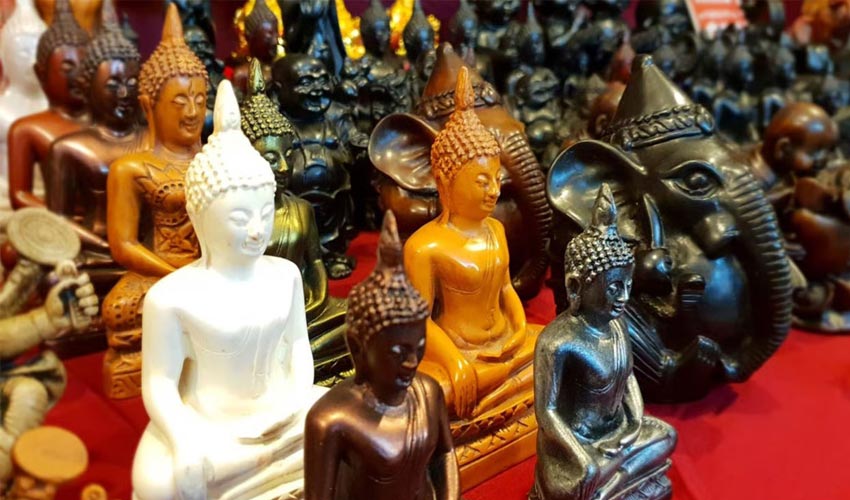 مجسمههای کوچک بودا