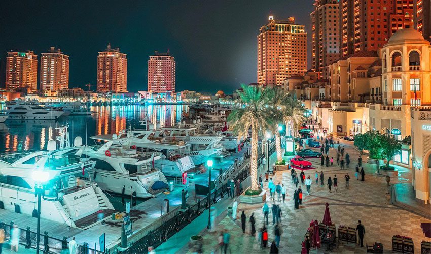 تور كشتی كروز در جزيره مرواريد قطر