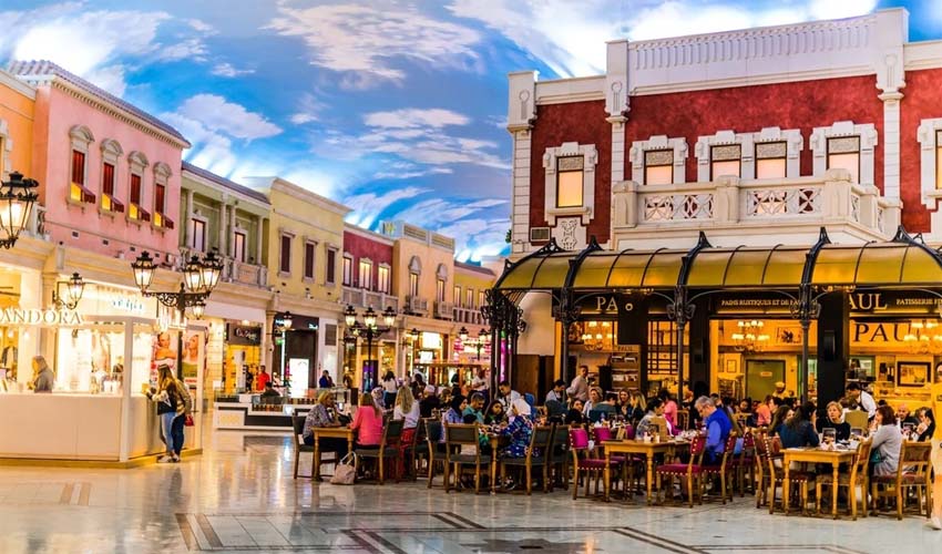 رستوران‌ های مرکز خرید ویلاجیو قطر