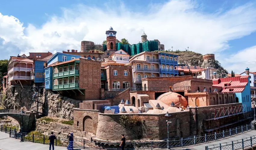 بافت قدیمی شهر تفلیس