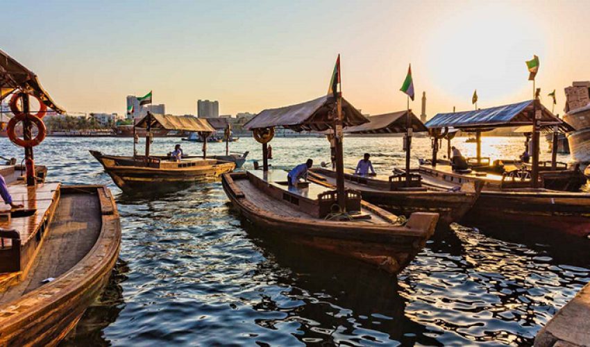 اسکله ابرا دبی: طلوعی دل‌انگیز یا غروبی تماشایی؟