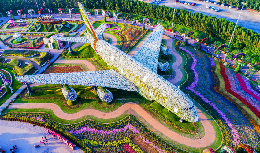 میراکل گاردن دبی (Dubai Miracle Garden)