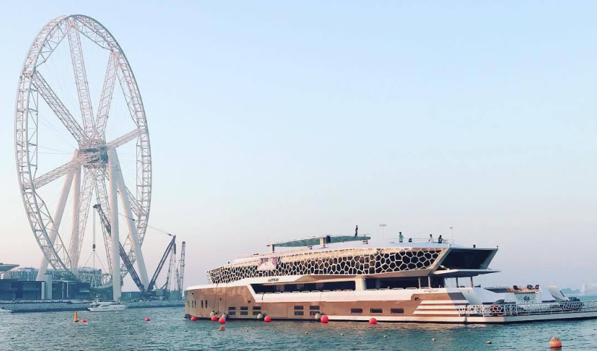 کشتی لوتوس دبی (Lotus Mega Yacht)