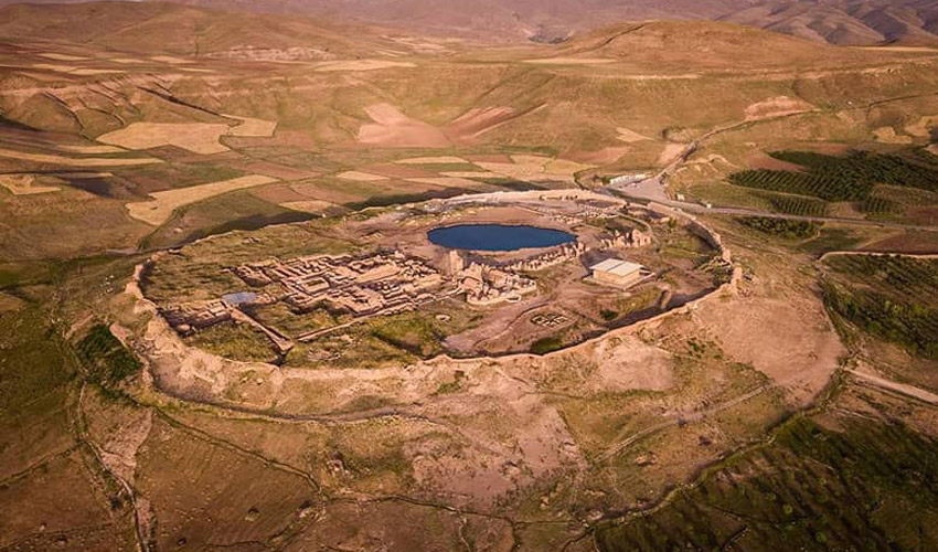 تخت سلیمان در زنجان (میراث جهانی یونسکو)