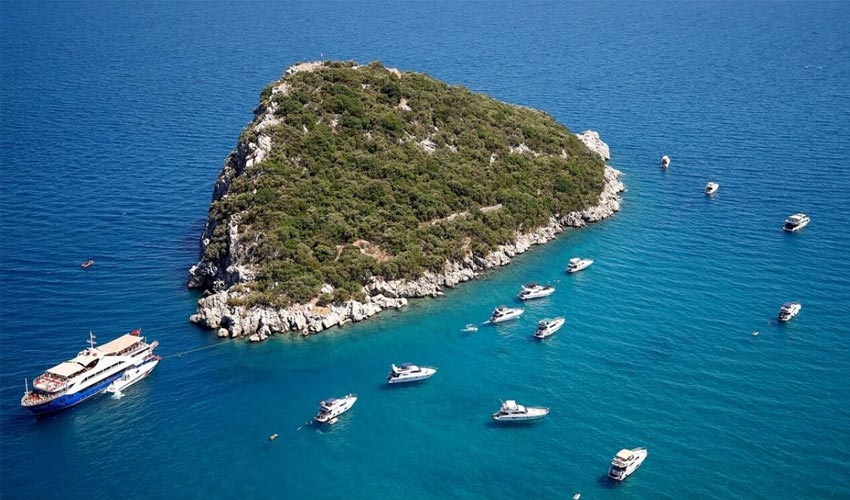 تفریحات نزدیک جزیره موش آنتالیا